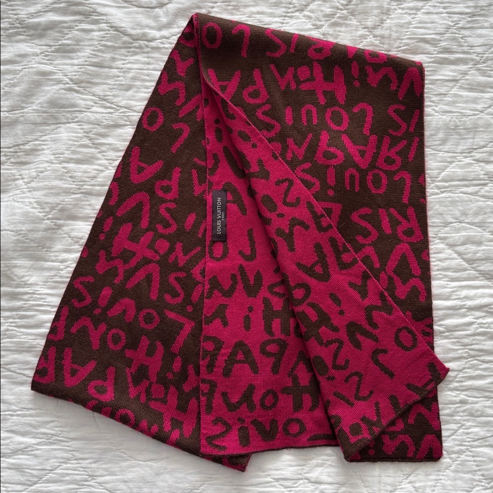Louis Vuitton X Stephen Sprouse Graffiti Scarf